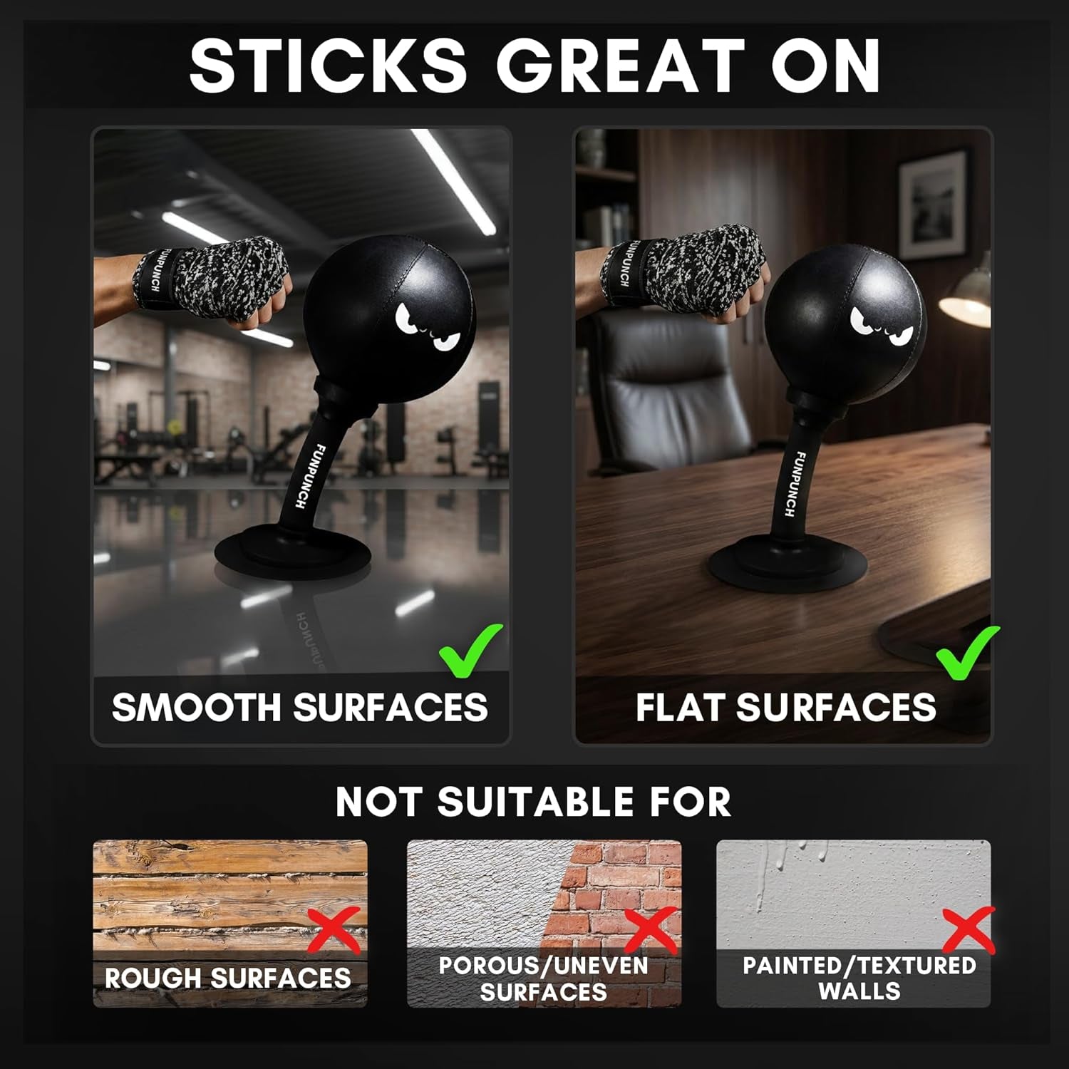 Rage Bag, Desktop Punching Bag | Desk Punching Bag Stress Relief, Fun Punch Rage Bag by Fun Punch Punching Bags